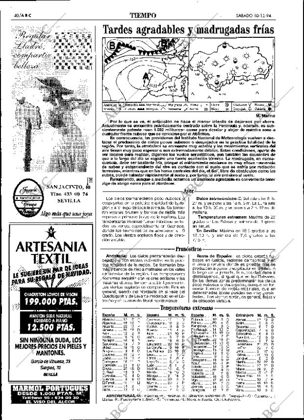 ABC SEVILLA 10-12-1994 página 40