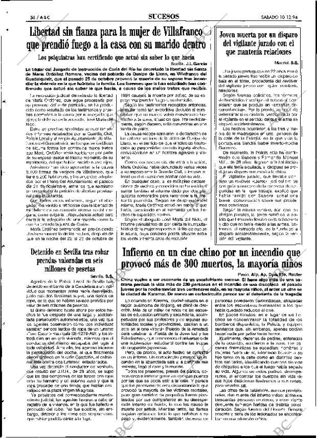 ABC SEVILLA 10-12-1994 página 56
