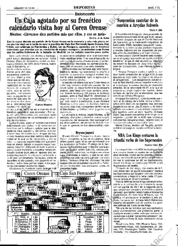 ABC SEVILLA 10-12-1994 página 75