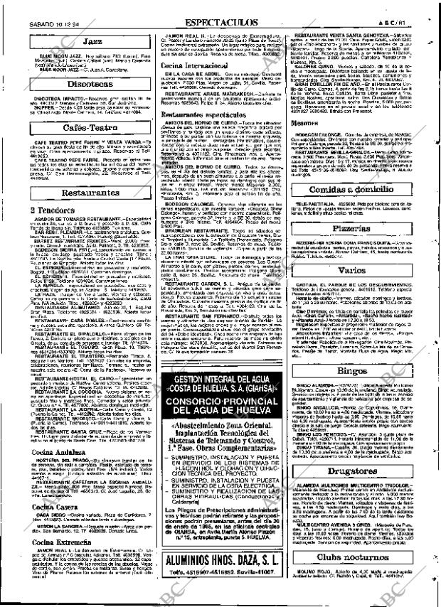 ABC SEVILLA 10-12-1994 página 81
