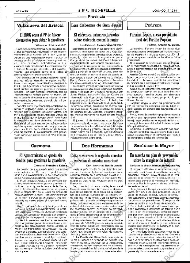 ABC SEVILLA 11-12-1994 página 66