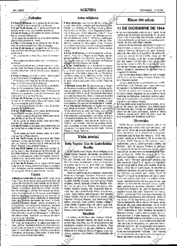 ABC SEVILLA 11-12-1994 página 68