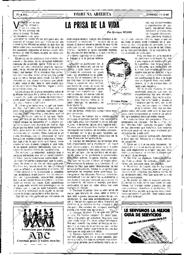 ABC SEVILLA 11-12-1994 página 70