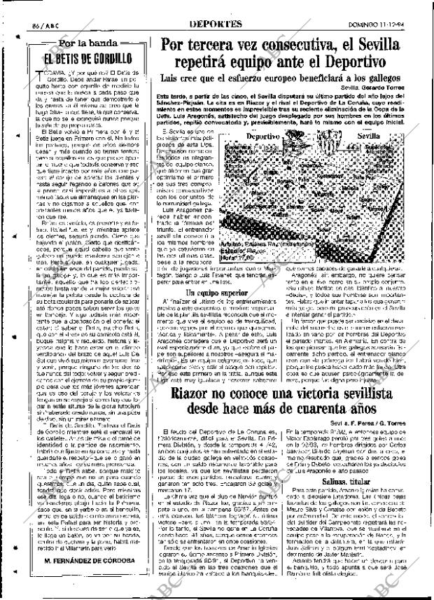 ABC SEVILLA 11-12-1994 página 86