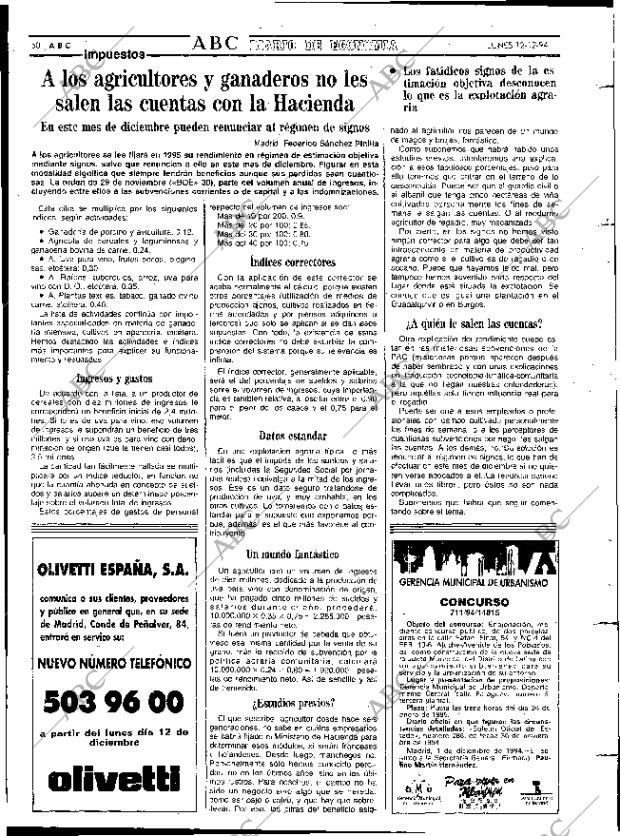ABC MADRID 12-12-1994 página 50