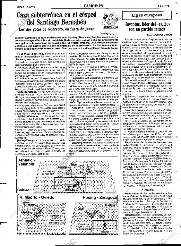 ABC MADRID 12-12-1994 página 91