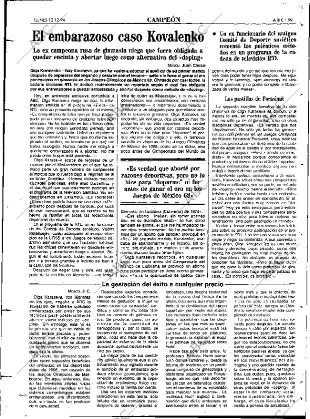 ABC MADRID 12-12-1994 página 99