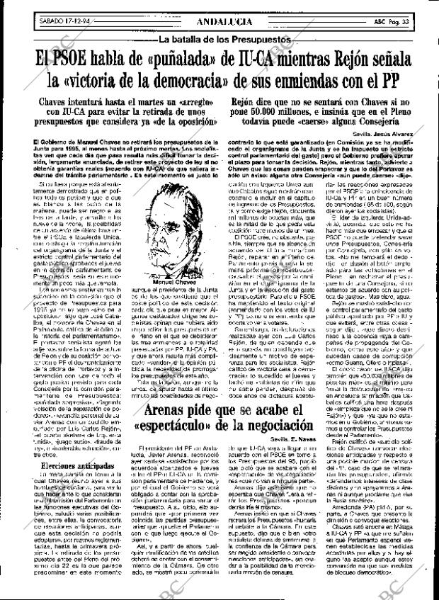ABC SEVILLA 17-12-1994 página 33