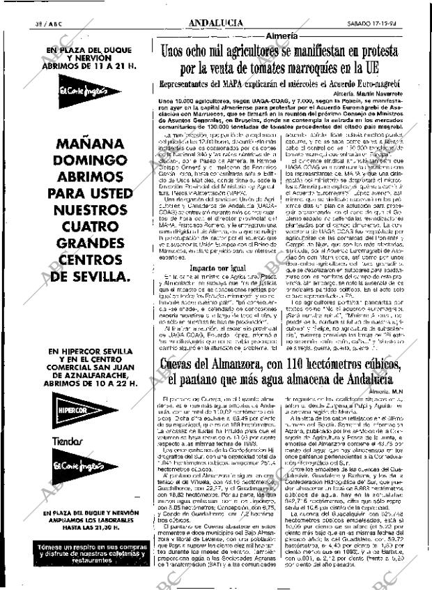 ABC SEVILLA 17-12-1994 página 38