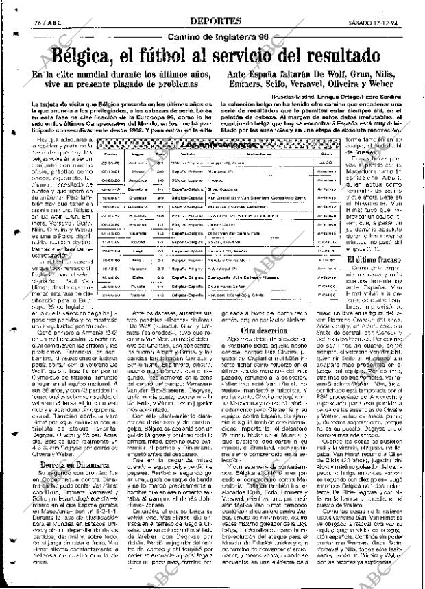 ABC SEVILLA 17-12-1994 página 76