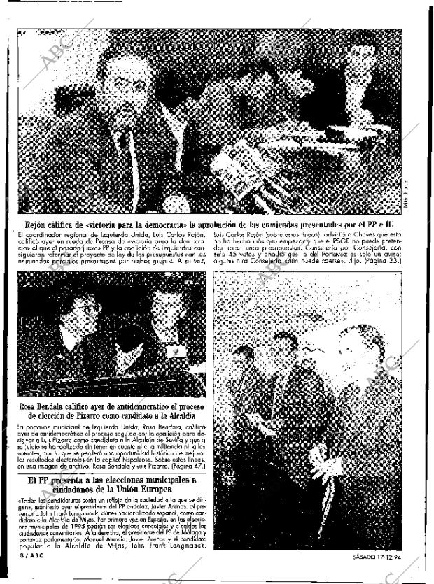 ABC SEVILLA 17-12-1994 página 8