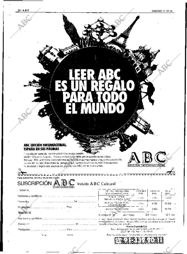 ABC SEVILLA 17-12-1994 página 84