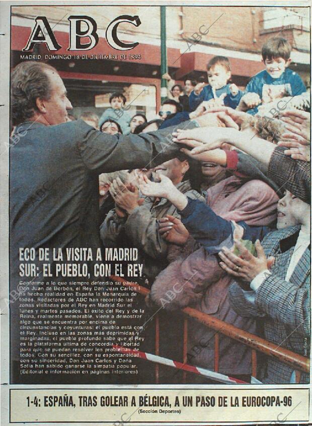 ABC MADRID 18-12-1994 página 1