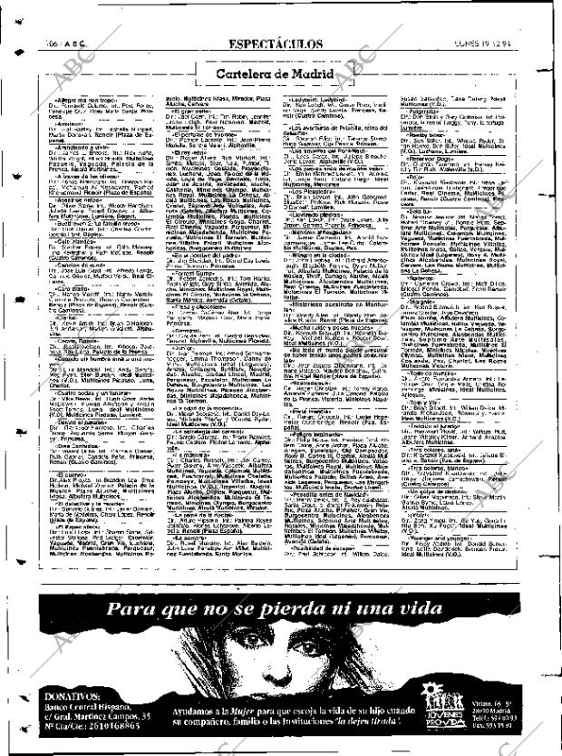 ABC MADRID 19-12-1994 página 106