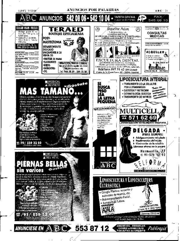 ABC MADRID 19-12-1994 página 131