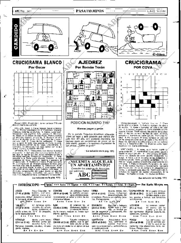 ABC MADRID 19-12-1994 página 134