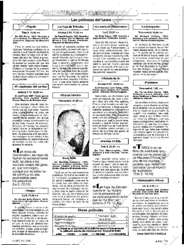 ABC MADRID 19-12-1994 página 141