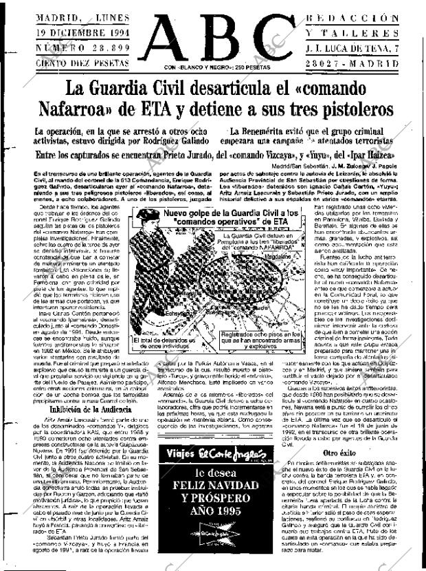 ABC MADRID 19-12-1994 página 17
