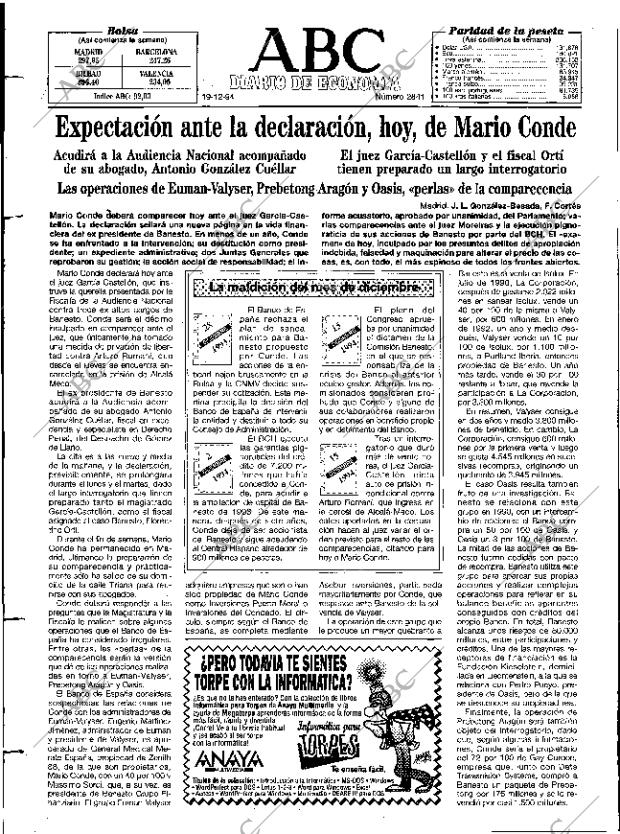 ABC MADRID 19-12-1994 página 41