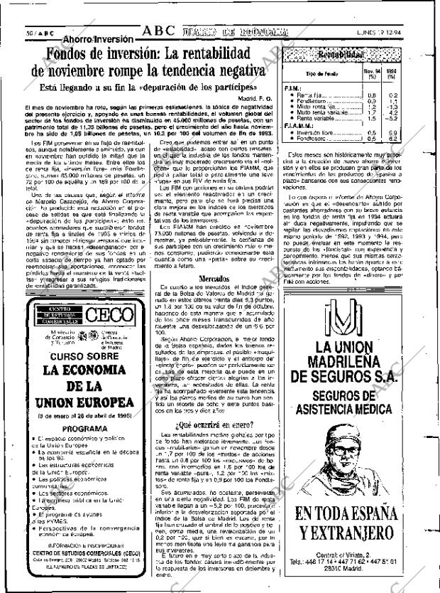 ABC MADRID 19-12-1994 página 50
