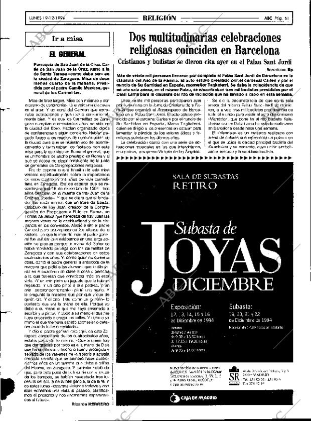 ABC MADRID 19-12-1994 página 61