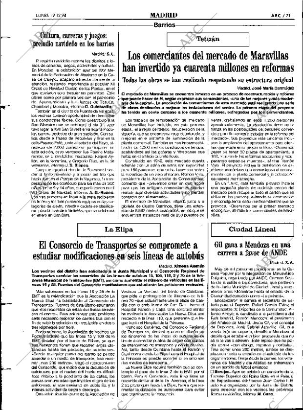 ABC MADRID 19-12-1994 página 71