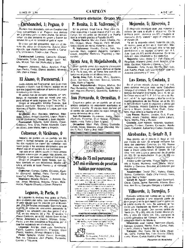 ABC MADRID 19-12-1994 página 87