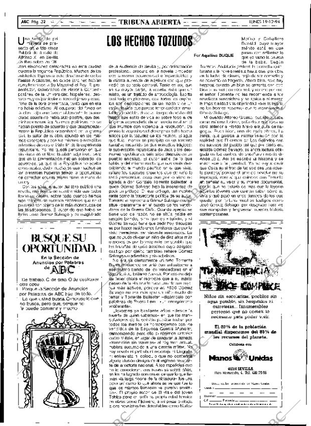 ABC SEVILLA 19-12-1994 página 32