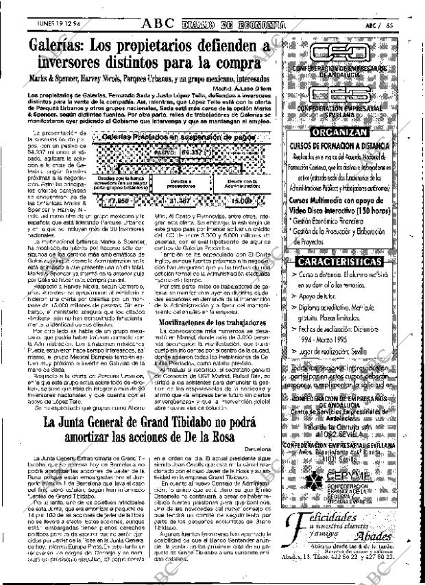 ABC SEVILLA 19-12-1994 página 65