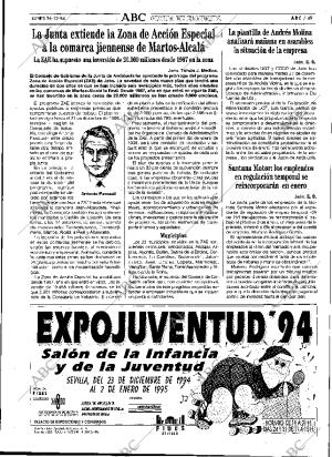 ABC SEVILLA 26-12-1994 página 49