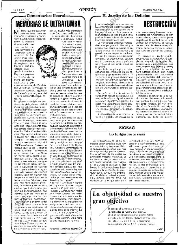 ABC SEVILLA 27-12-1994 página 18