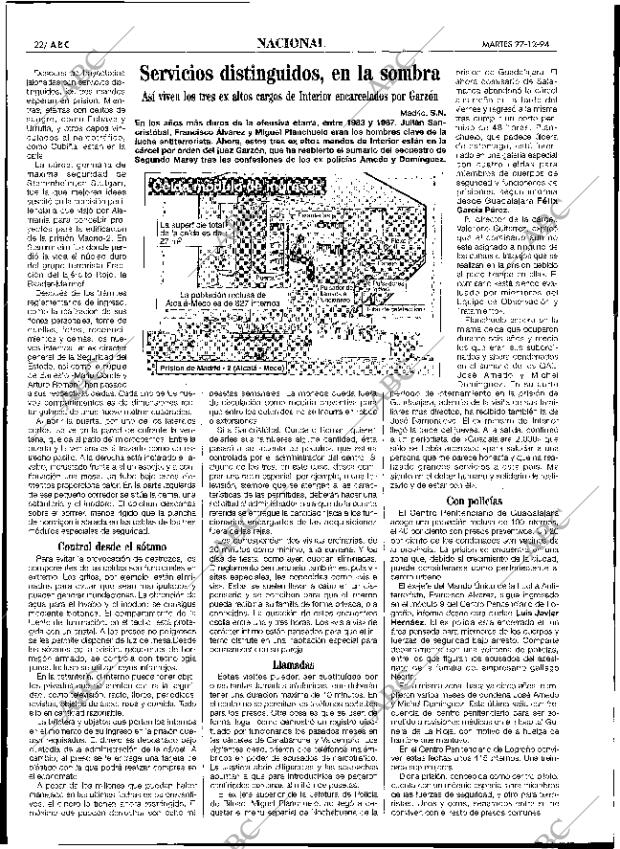 ABC SEVILLA 27-12-1994 página 22