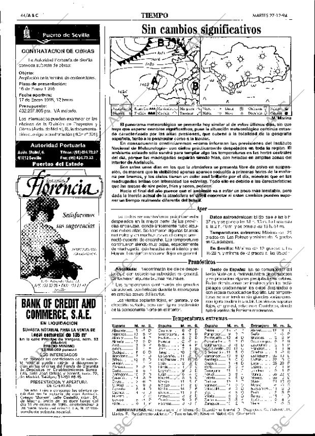 ABC SEVILLA 27-12-1994 página 44