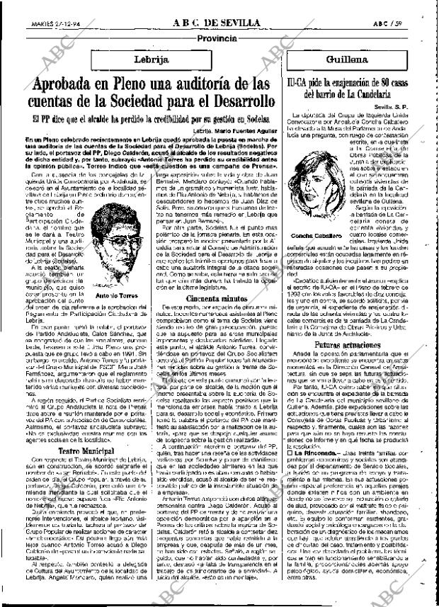ABC SEVILLA 27-12-1994 página 59