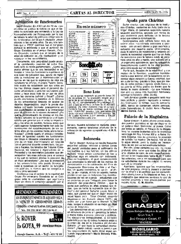 ABC MADRID 28-12-1994 página 14
