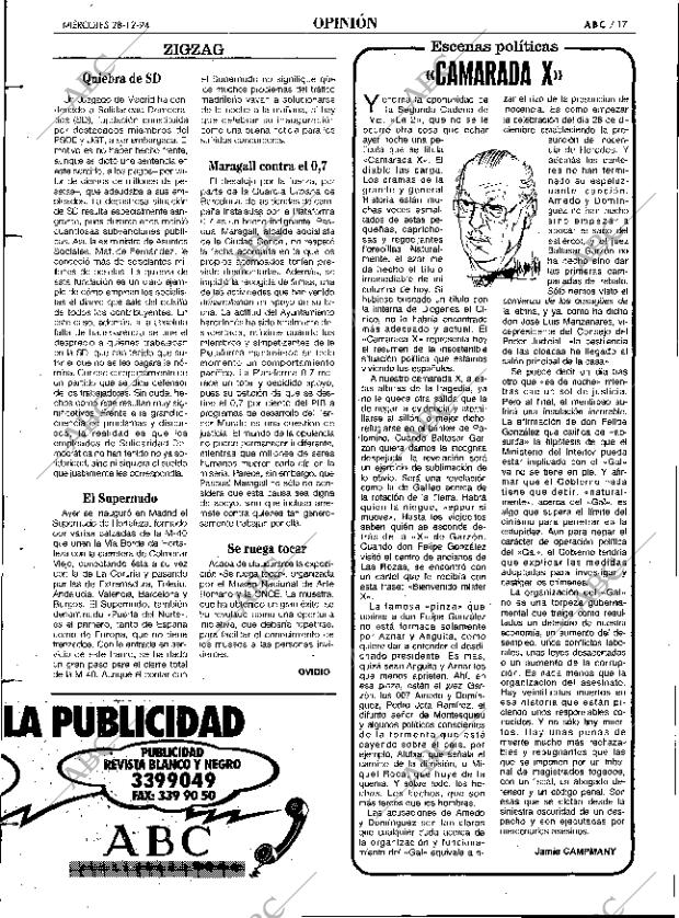 ABC MADRID 28-12-1994 página 17