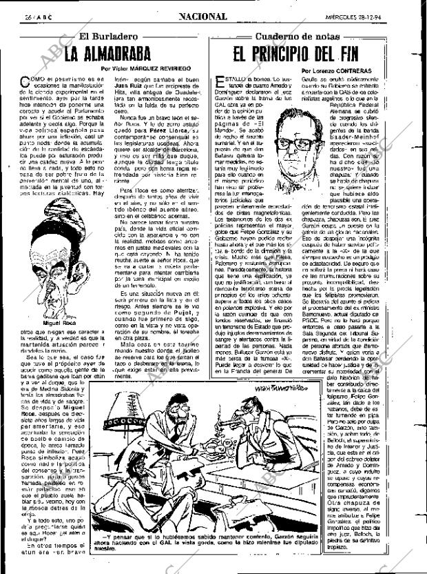 ABC MADRID 28-12-1994 página 26