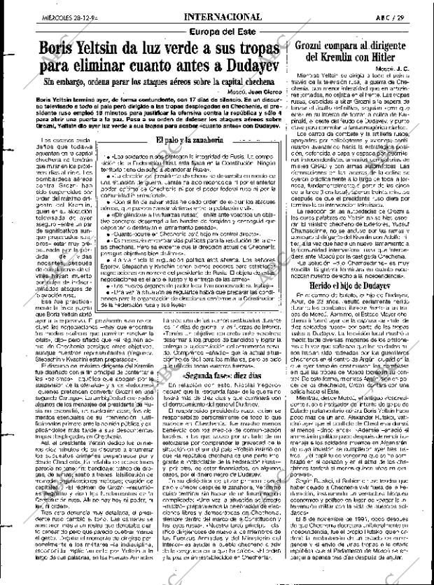 ABC MADRID 28-12-1994 página 29