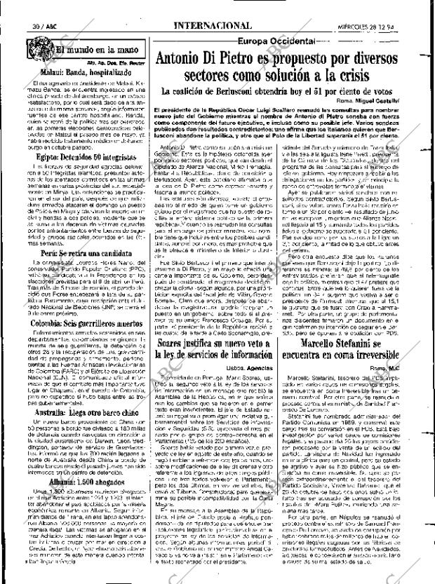 ABC MADRID 28-12-1994 página 30