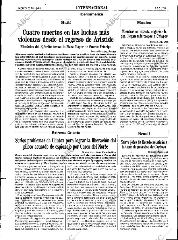 ABC MADRID 28-12-1994 página 31