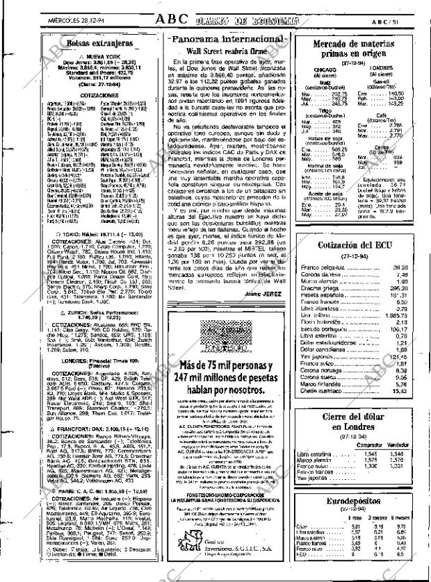 ABC MADRID 28-12-1994 página 51