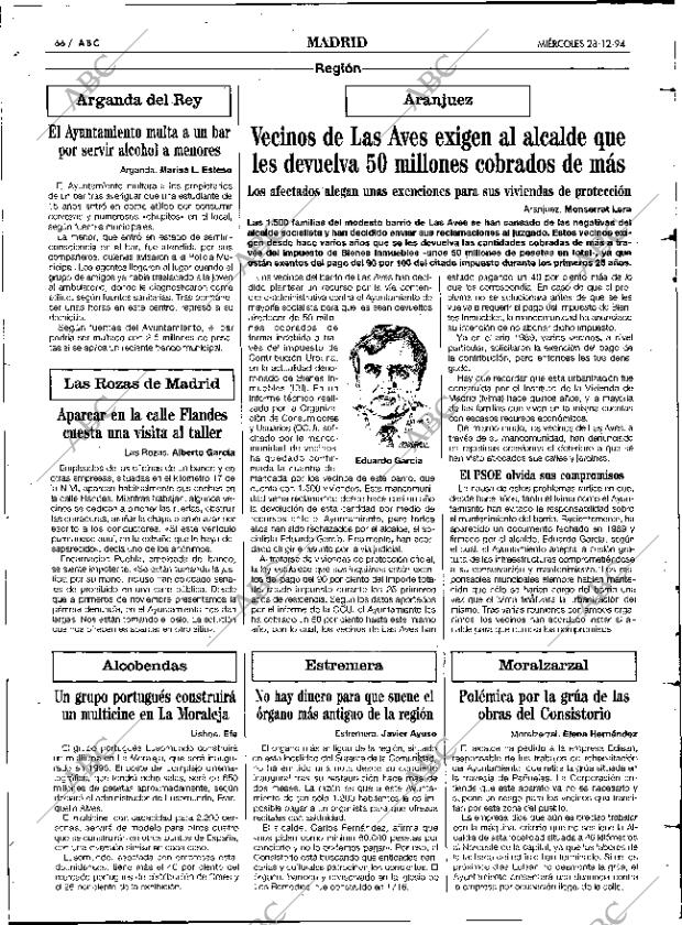 ABC MADRID 28-12-1994 página 66