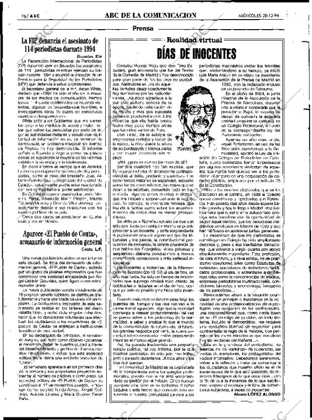 ABC MADRID 28-12-1994 página 78