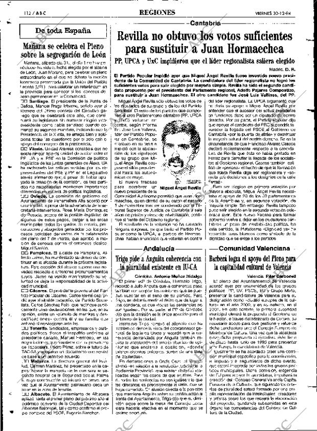 ABC MADRID 30-12-1994 página 112
