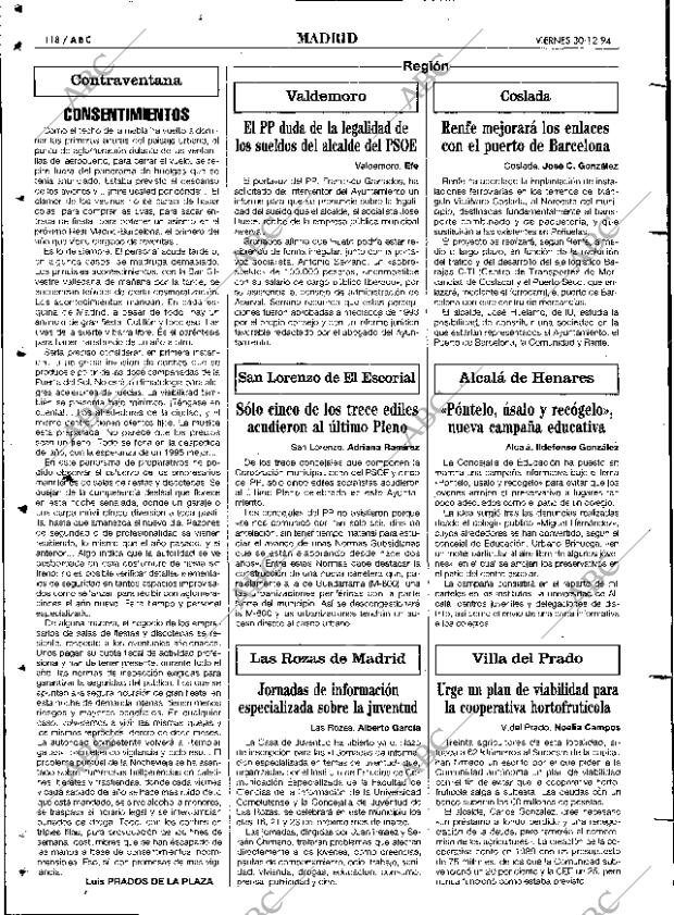 ABC MADRID 30-12-1994 página 118