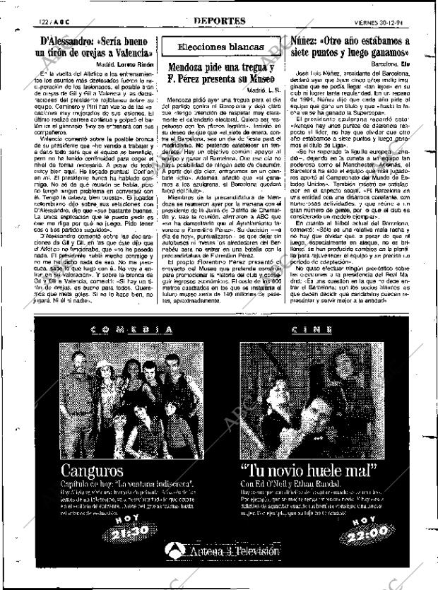 ABC MADRID 30-12-1994 página 122