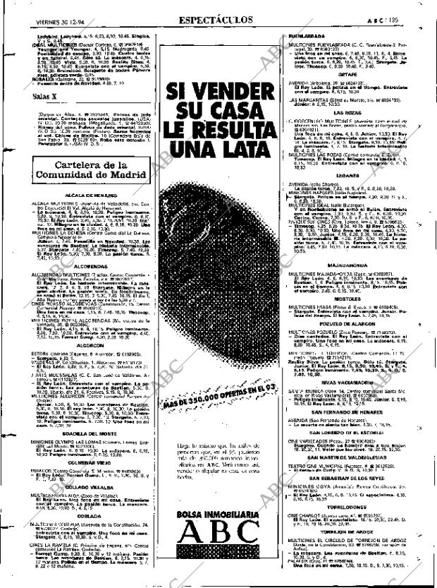 ABC MADRID 30-12-1994 página 135