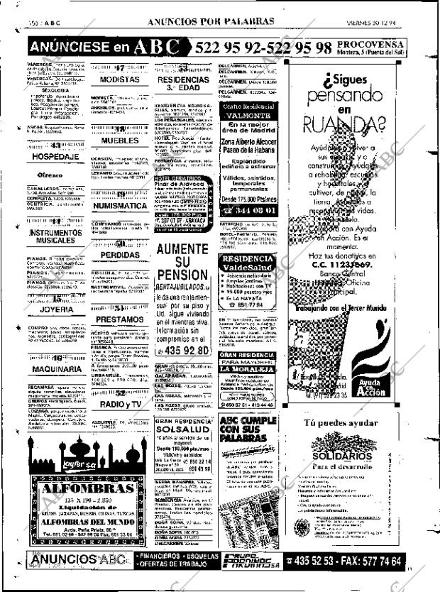 ABC MADRID 30-12-1994 página 150