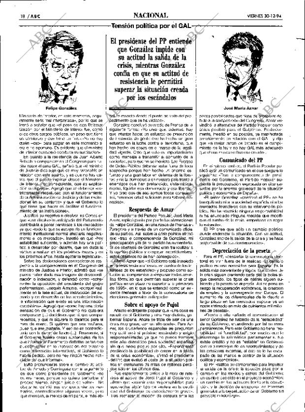 ABC MADRID 30-12-1994 página 18