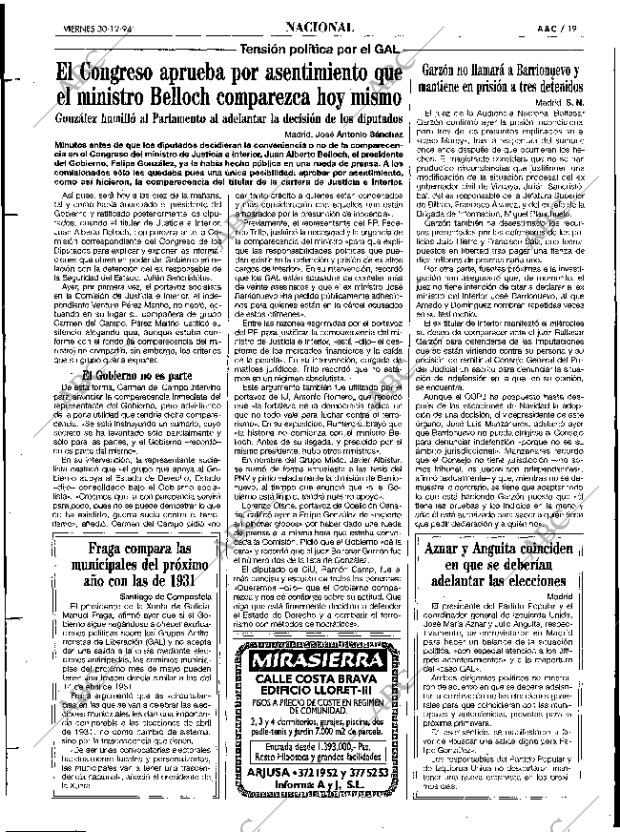 ABC MADRID 30-12-1994 página 19